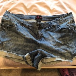 Torrid Plus Size Denim Shorts